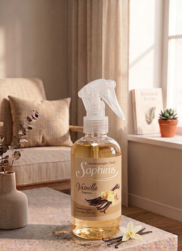 Producto - Saphirus aromatizante textil