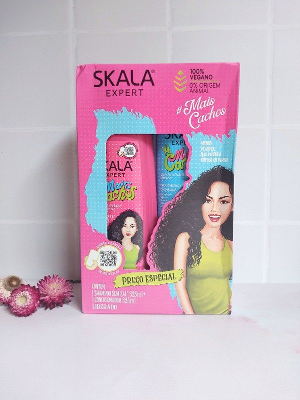 Producto - Kit Mais Cachos Shampoo 375ml  y Acondicionador 375ml Skala