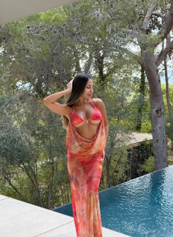 Producto - Casanova Dress orange