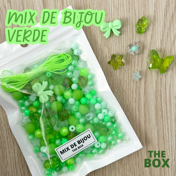 Producto - Mix de bijou VERDE