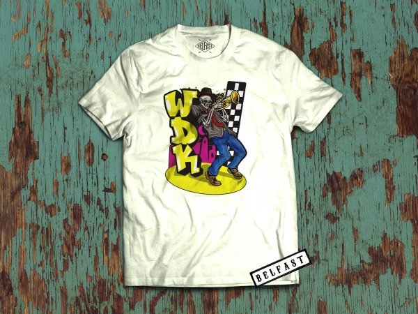 remera wdk skeleton x cani brizuella