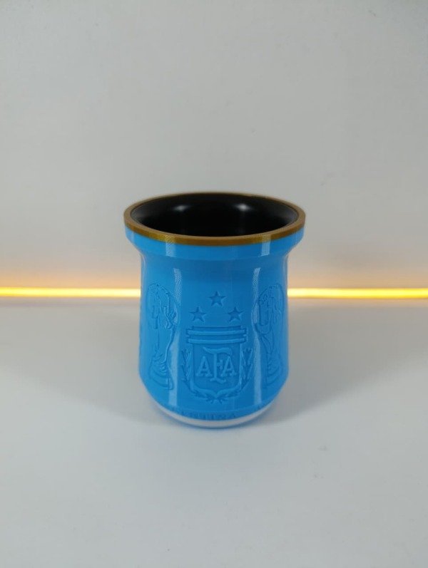 Producto - Mate Selección Argentina - Edición Celeste Campeón