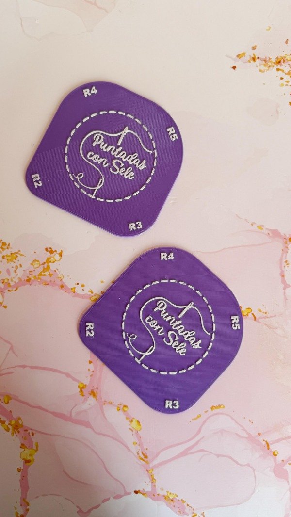 Producto - Regla de curvas lila