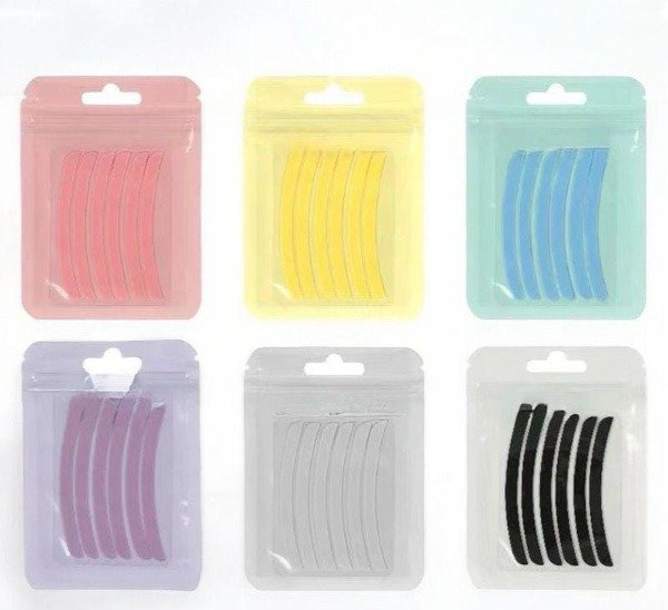 Producto - 3 PARES DE CINTA DE SILICONA FLEXIBLES PARA LIFTING