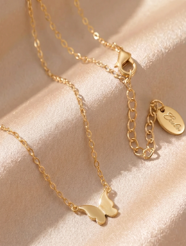 Producto - Collar Tiffany Mariposa Dorado