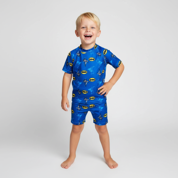 Producto - REMERA UV BATMAN AZUL MANGA CORTA