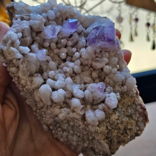 Producto - Drusa de Cuarzo y Amatista, de origen Nacional
