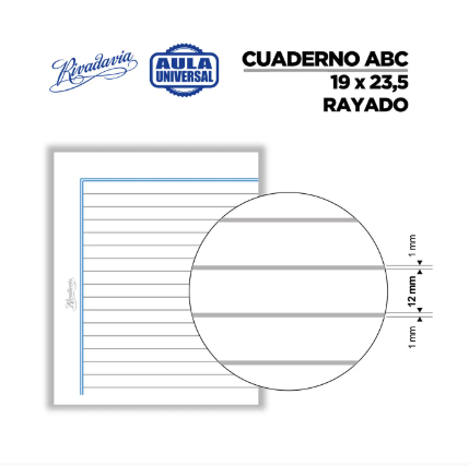 Producto - CUADERNO ABC TRADICIONAL RAYADO - 2