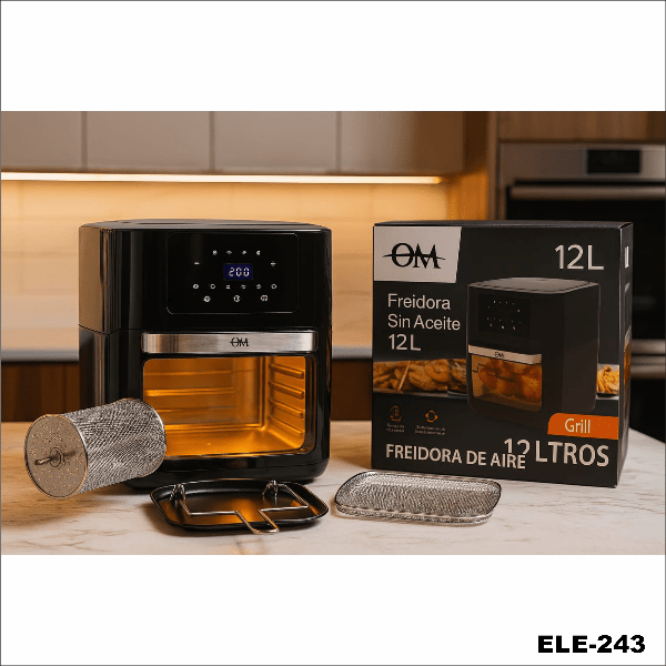Producto - FREIDORA DE AIRE DE 12 LITROS "OM" SIN ACEITE