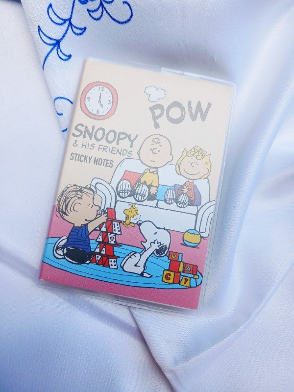 Producto - Libreta snoopy sticky notes