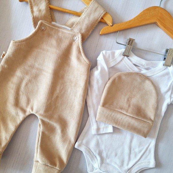 Producto - Ajuar Corduroy con Plush Beige