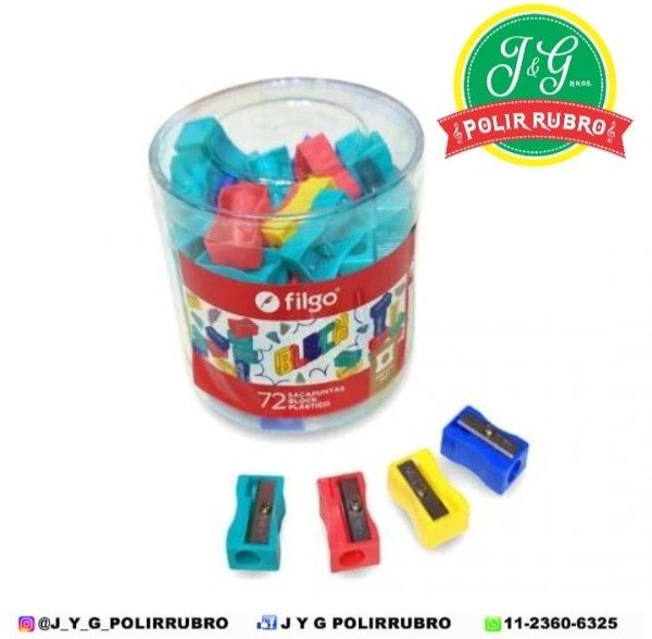 Producto - SACPUNTAS BLOCK PLASTICO