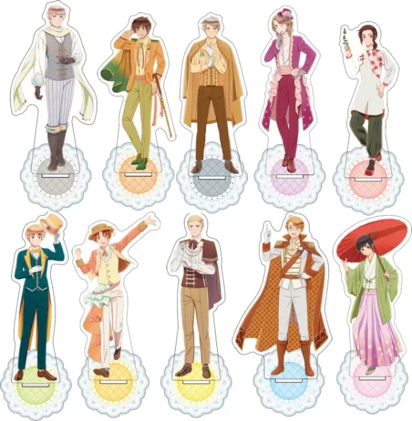 Producto - Hetalia Acrylic Standees