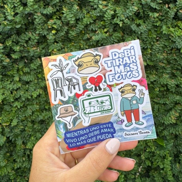 Producto - Planchita mini Debi tirar más fotos Bad Bunny