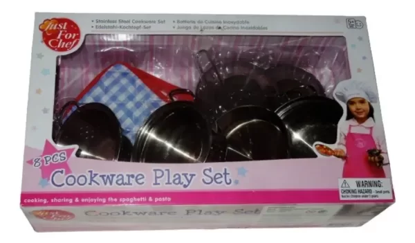 Producto - Champion Juego De Cocina De Metal Inoxidable 8 Piezas