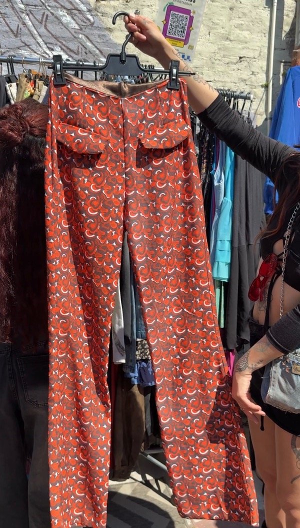 Producto - PANTALÓN 70s FLOWERS