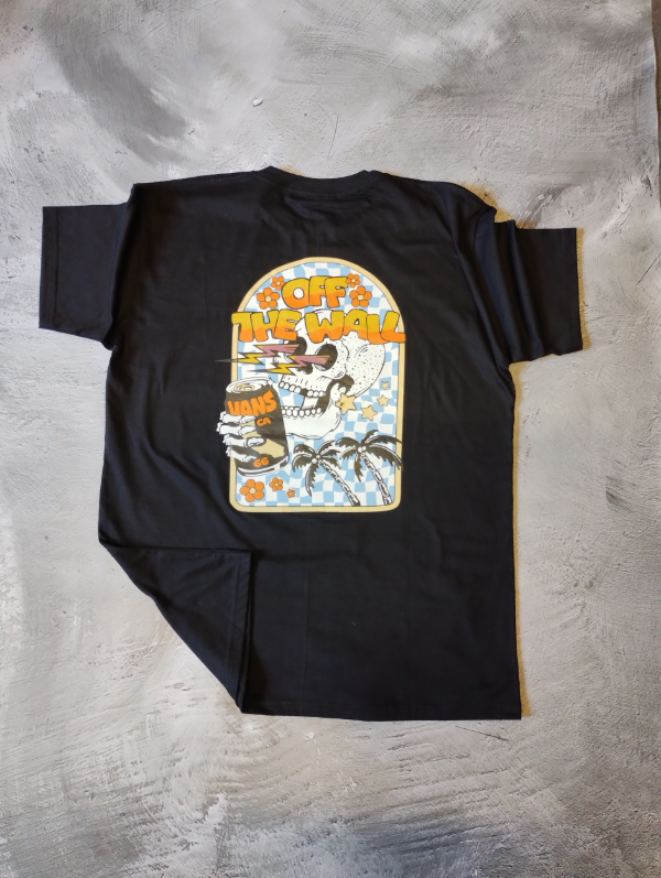 Producto - Remera Vans - Beach Negra