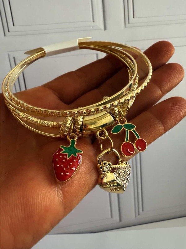 Producto - Set x5 Pulseras Fresa