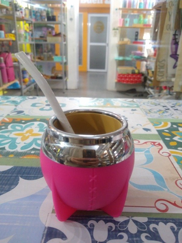 Producto - Mate torpedo fucsia