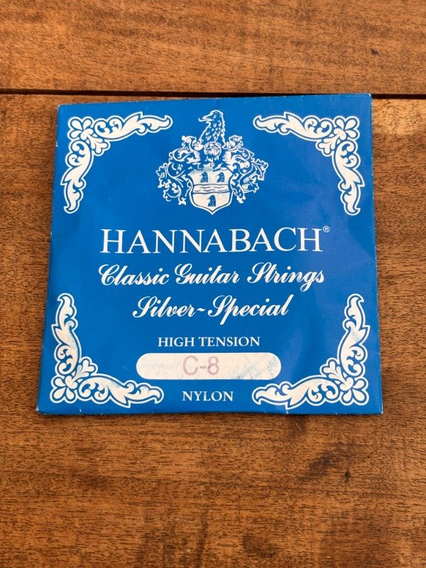 Producto - Encordado Hannabach - Classic Guitar Silver Special - High Tension C-8