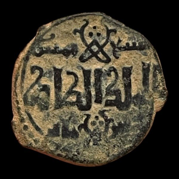 Producto - Reino Ayúbida. Al Zahir Ghazi (1193 - 1194 DC) Falus. Ceca de Hama