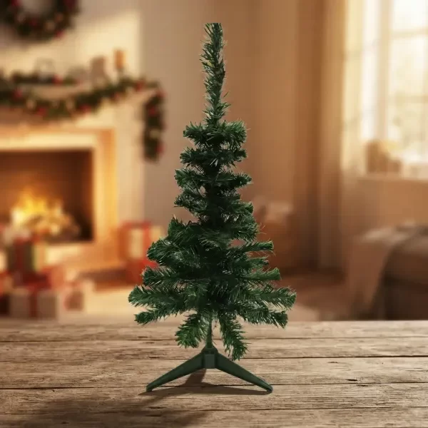 Producto - Mini Arbol De Navidad Verde 60 Cm Pino Navideño Artificial - 0