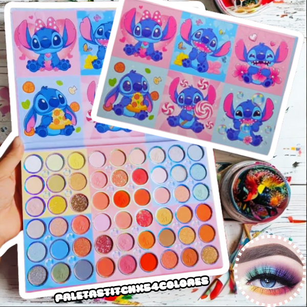 Producto - PALETA DE SOMBRA STITCH X54 COLORES 4