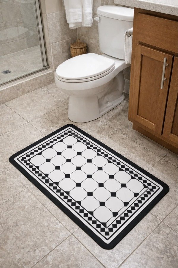 Producto - Felpudo Absorbente 48x78cm Puntos - 0