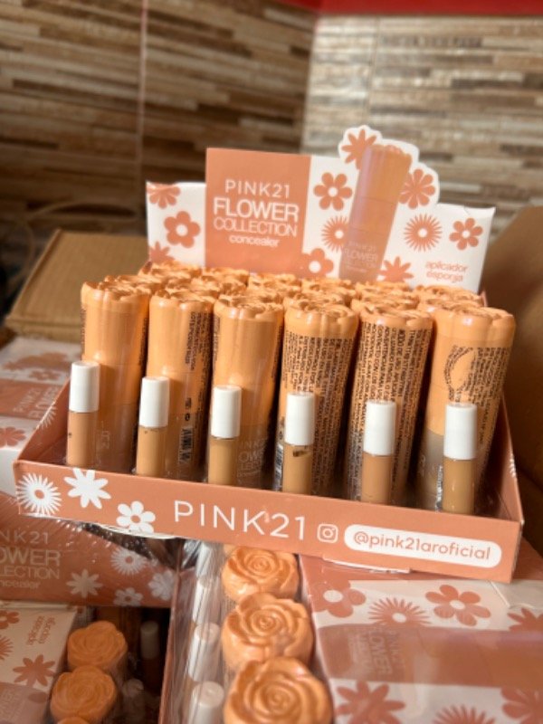 Producto - Corrector líquido flowers pink21