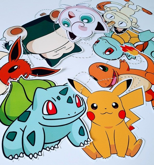 Producto - Pokemon Set x 4 Guirnaldas - 8