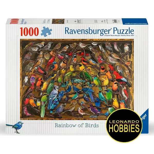 Producto - Arcoiris de Pájaros 1000 Piezas Ravensburger 12000281