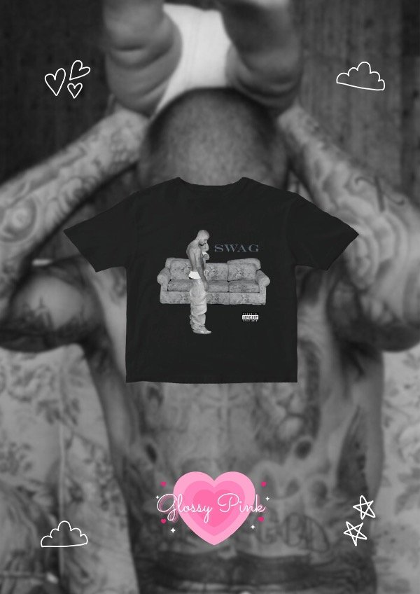 Producto - Baby Tee Justin Swag - DTF