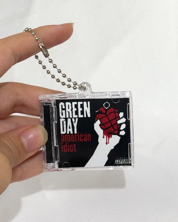 Producto - Llavero Mini CD AMERICAN IDIOT con NFC - Green Day