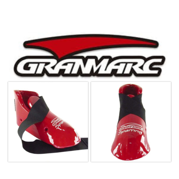 Producto - Protecciones de pies Taekwondo Talle 33 a 35 - Zapatos Gran Marc Sparring - ROJO