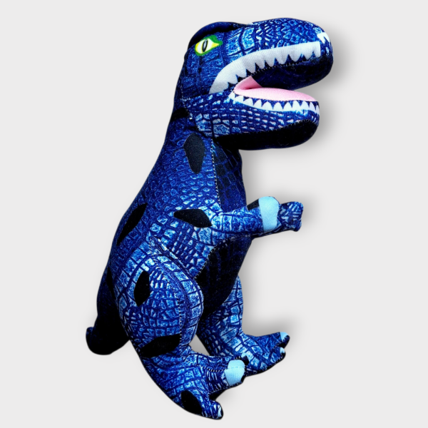 Producto - Peluche de apego Dinosaurio Rex Azul