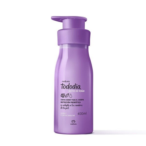 Producto - Mora y Flor de Durazno - Crema Corporal Nutritiva 400ml