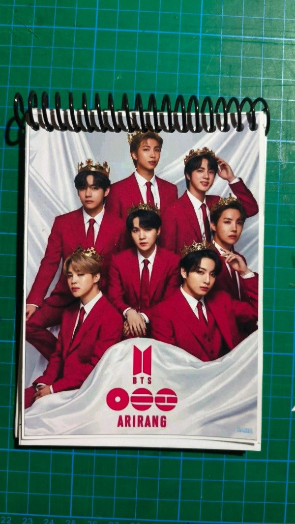 Producto - ANOTADOR DE BTS
