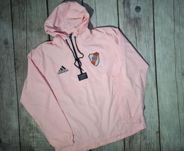 Producto - Buzo Anorak River Rosa Escudo