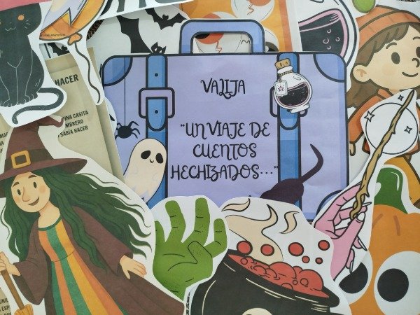 Producto - Valija VIAJERA "Un viaje de cuentos HECHIZADOS"(PDF)