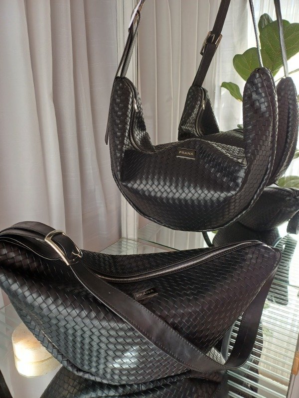 Producto - Bolso Lhasa NEGRO TRENZADO