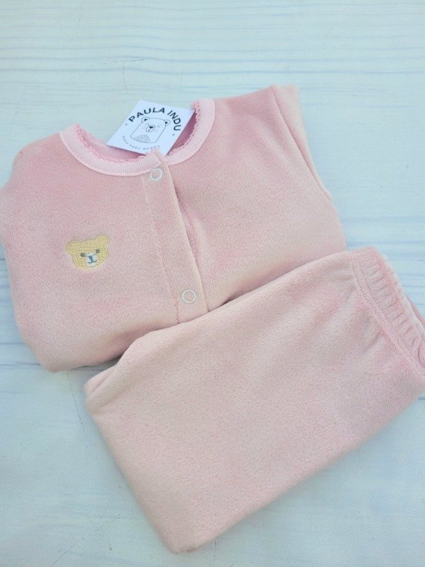 Producto - CONJUNTO PLUSH ROSA - transferencia 17.170