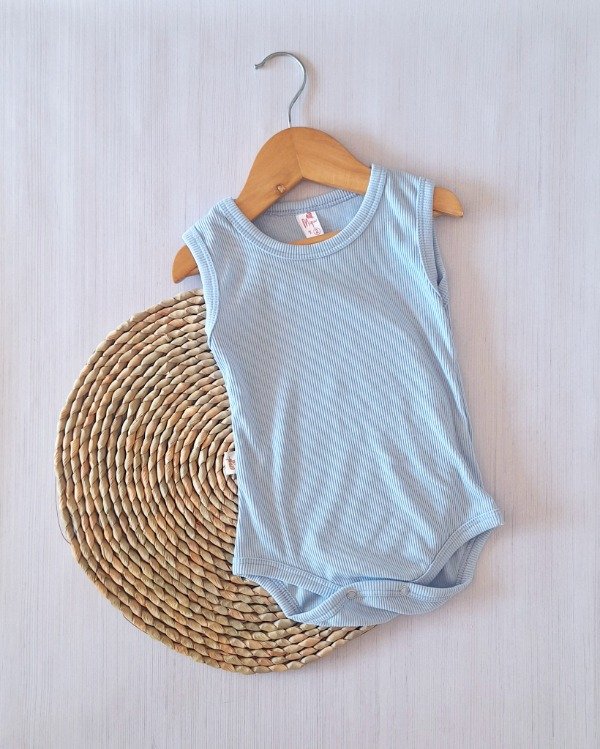 Producto - Body Morley Musculosa Celeste