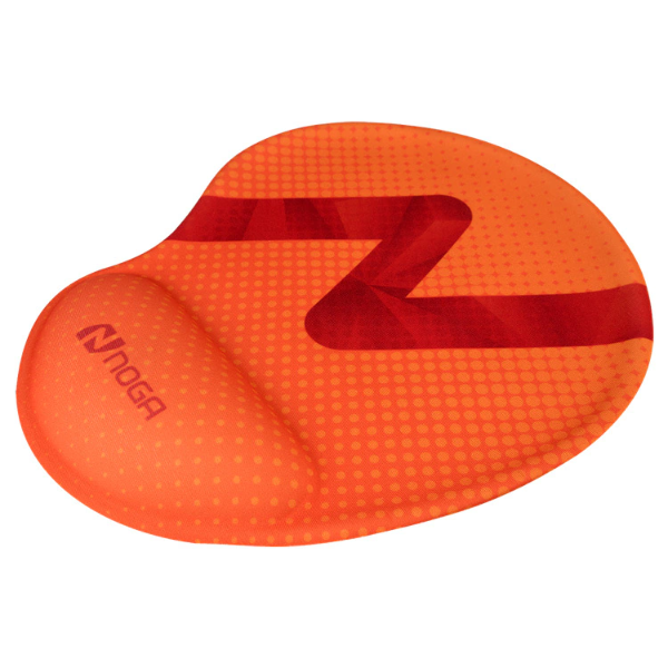 Producto - Mouse pad -ergonomico -c/gel -orange -Noganet (MOUSE PAD 3D) - 0