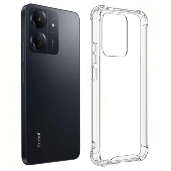 Producto - Funda TPU Antigolpes - Transparente - Xiaomi Redmi 13C - Fashion Case