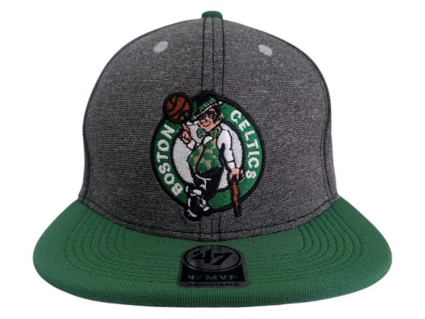 Producto - CERRADA Atrás, visera PLANA, INFANTIL, FLEX, BOSTON CELTICS GRIS