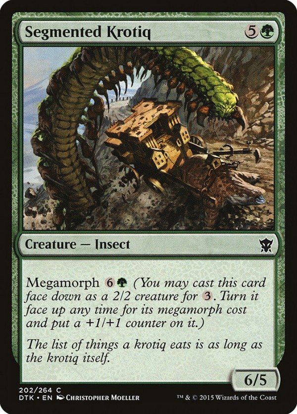 Producto - Segmented Krotiq  Dragons of Tarkir