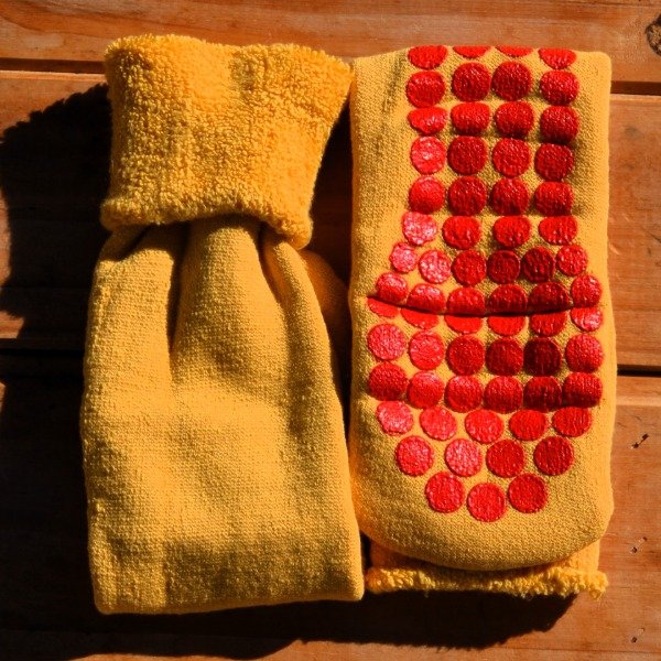 Producto - Pantumedia con antideslizante - Mostaza - 0