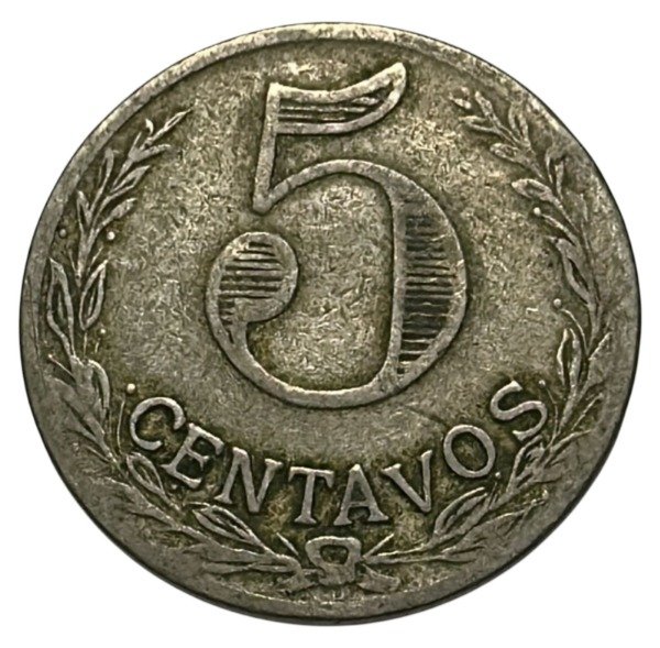 Producto - Moneda Colombia  Lazareto 5 cent. 1921 (KM# L11)
