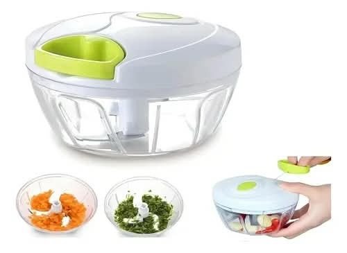 Producto - Picador de verdura manual con cuerdita - 0