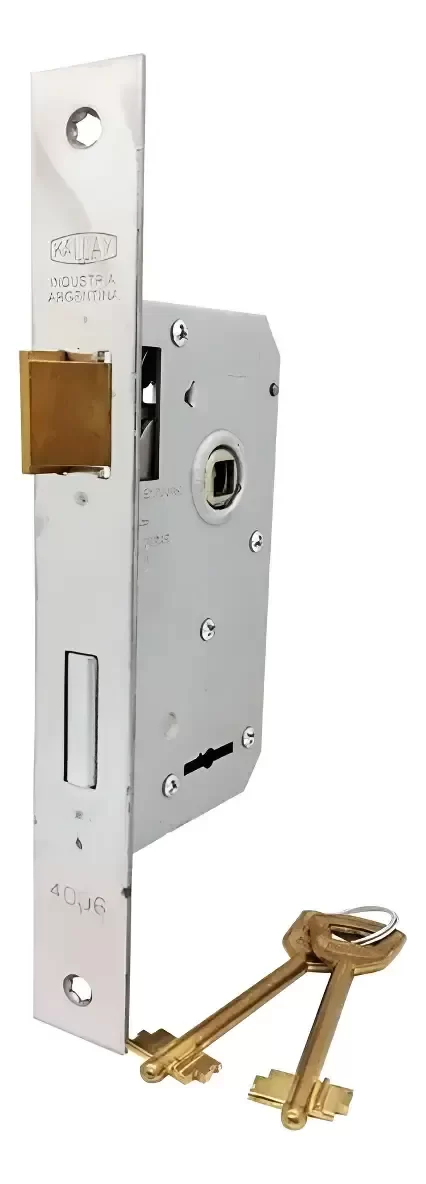 Producto - Cerrojo de Seguridad Kallay Frente Ancho Art. 4006
